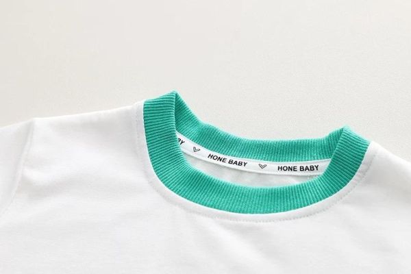 恐龍吊帶褲兩件組 