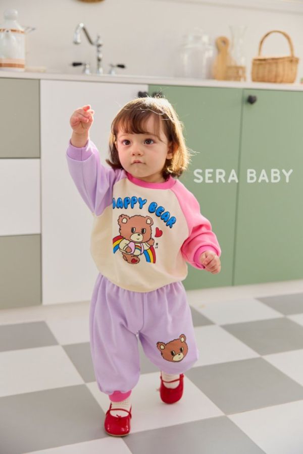 Sera 彩虹熊拚色套裝 