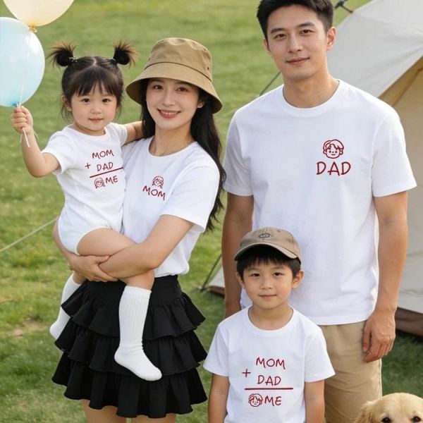 純棉字母一家人親子裝 
