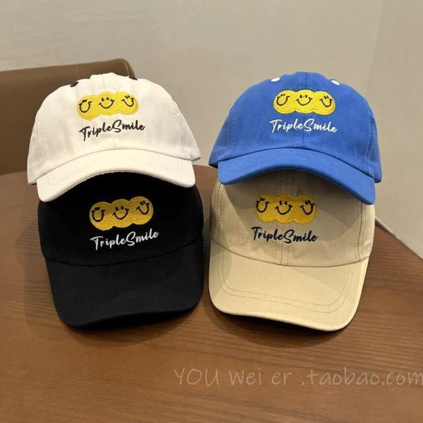微笑臉棒球帽 