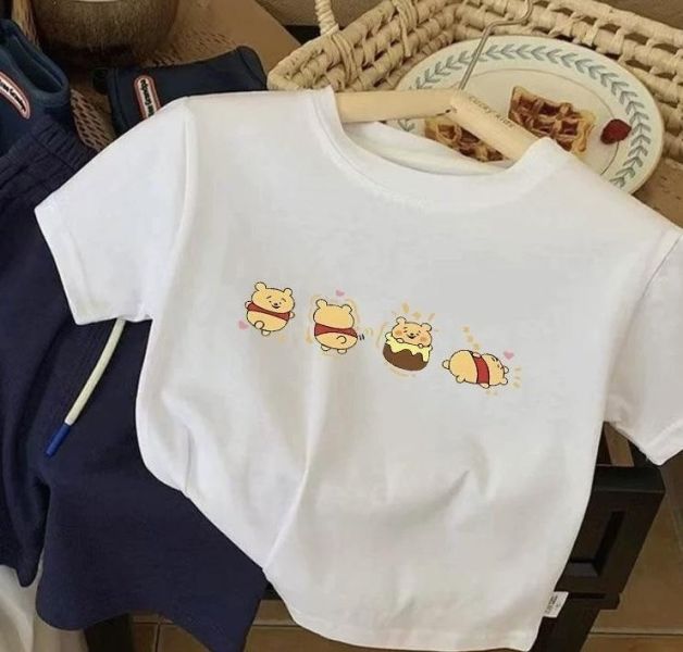 純棉愛吃維尼上衣 