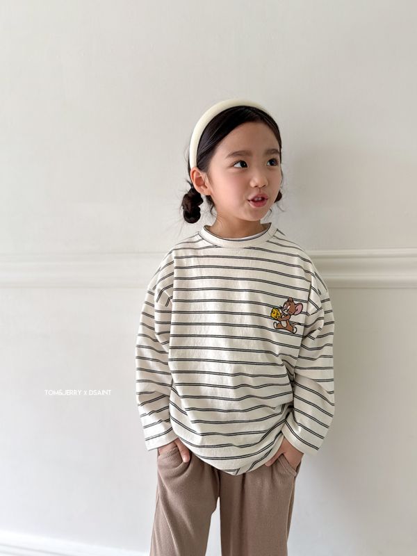 DSAINT  JERRY聯名條文長T 