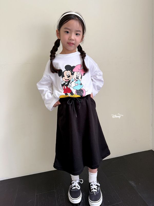 DSAINT  迪士尼聯名米奇米妮薄長T 