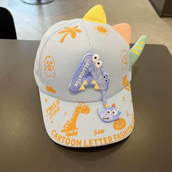 字母動物帽 