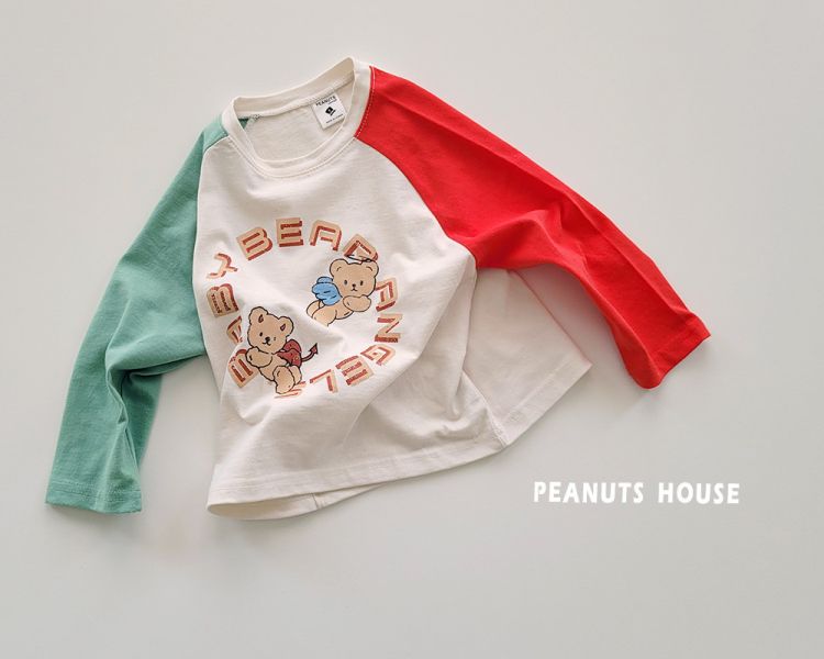 PEANUTS 撞色天使熊上衣 