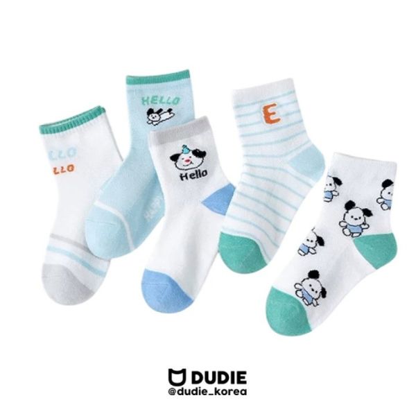 DUDIE 狗狗襪子(一組5雙) 