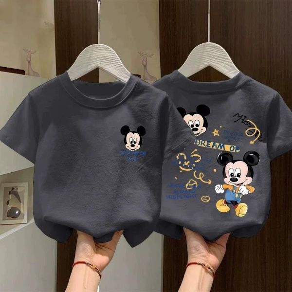 純棉雙面米奇短袖T 