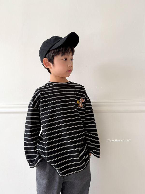 DSAINT  JERRY聯名條文長T 