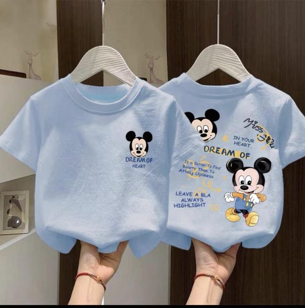 純棉雙面米奇短袖T 