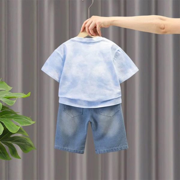 眼睛大象短袖套裝 