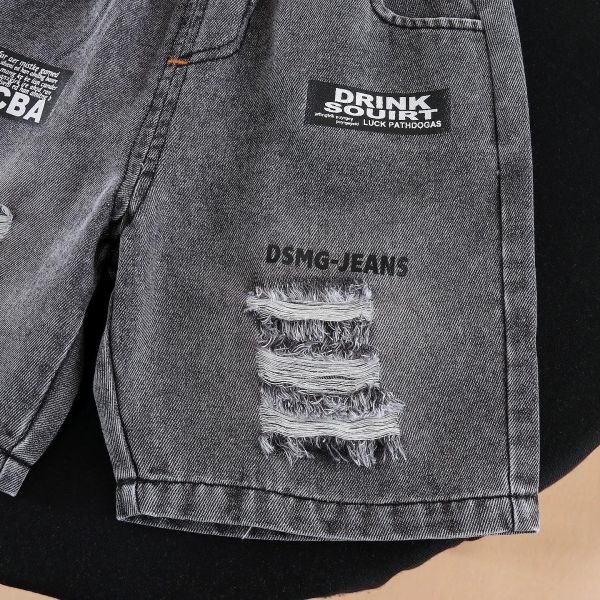 帥氣風耳機短袖套裝 