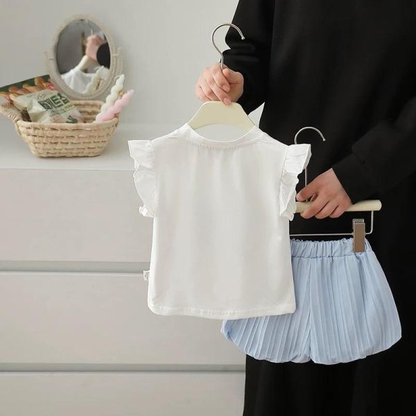 大蝴蝶短袖套裝 