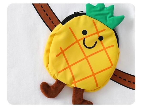 純棉立體水果短T 