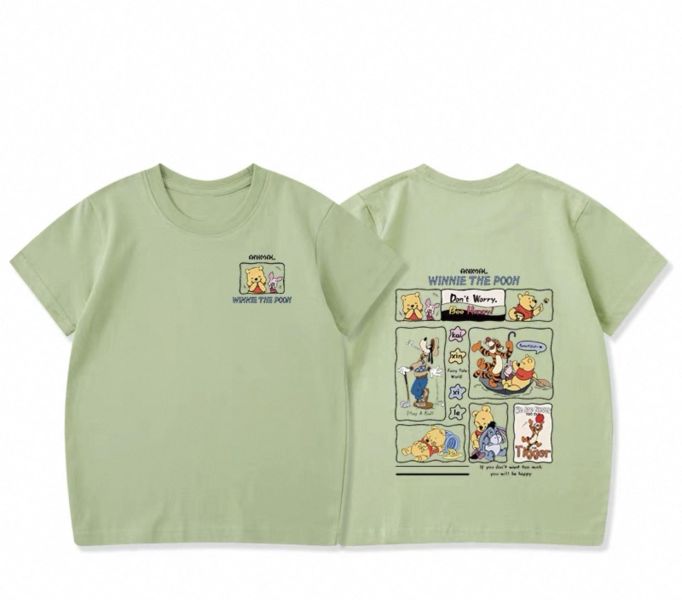 純棉雙面維尼好朋友親子裝 