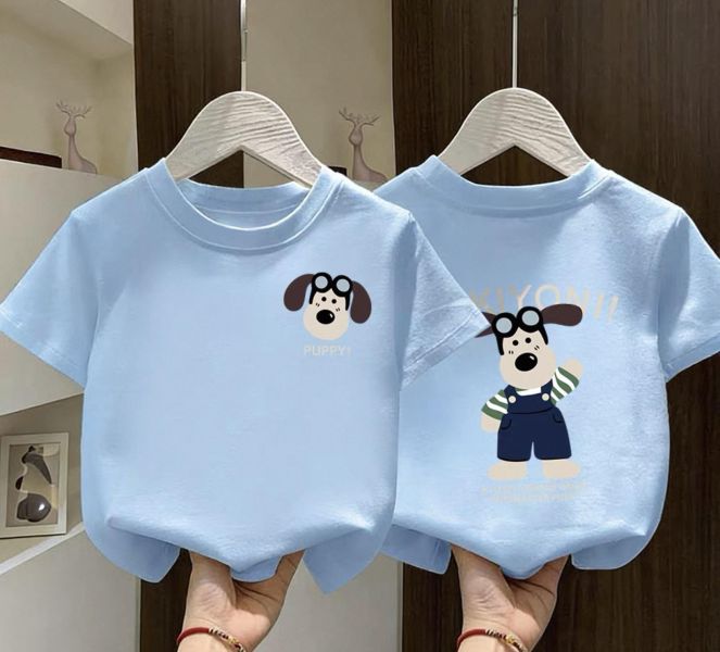 純棉太空狗狗親子裝 