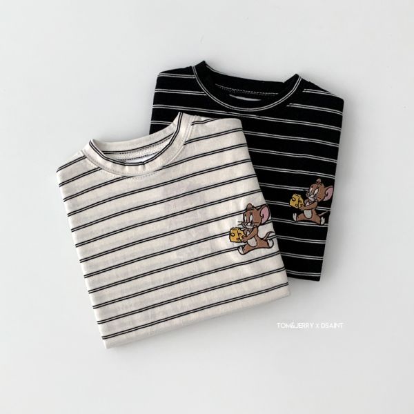 DSAINT  JERRY聯名條文長T 