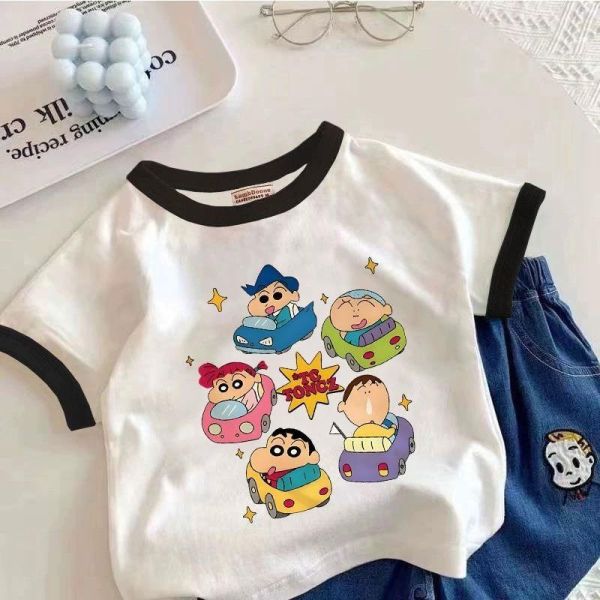 純棉小新好朋友短袖T 