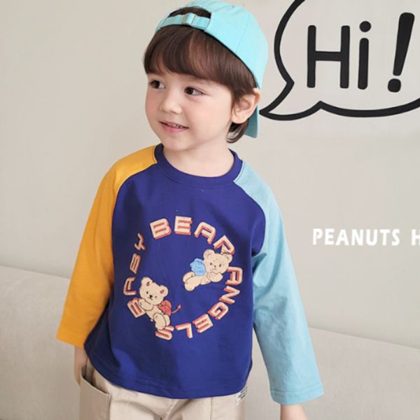 PEANUTS 撞色天使熊上衣 