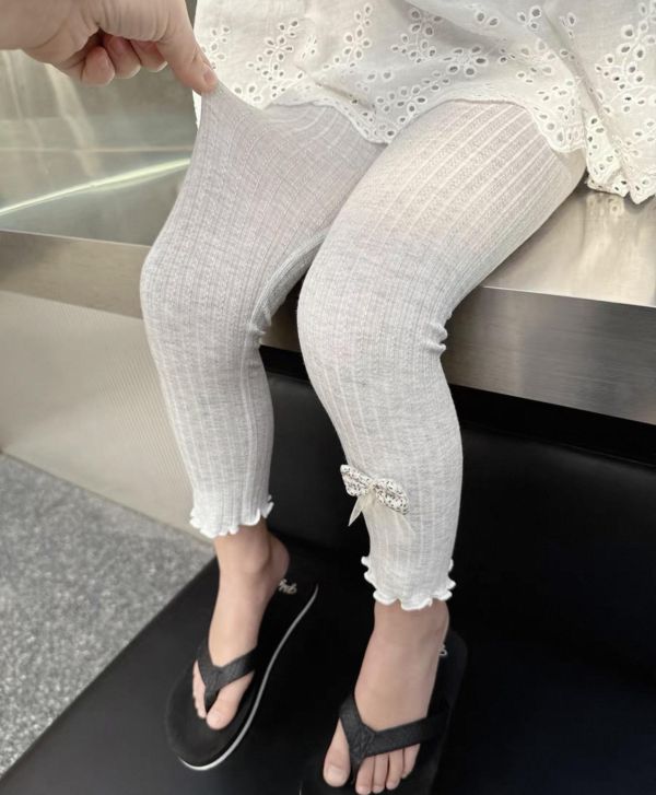 蝴蝶結輕薄棉內搭褲 