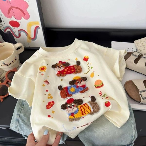 立體可樂、小狗短袖T恤 