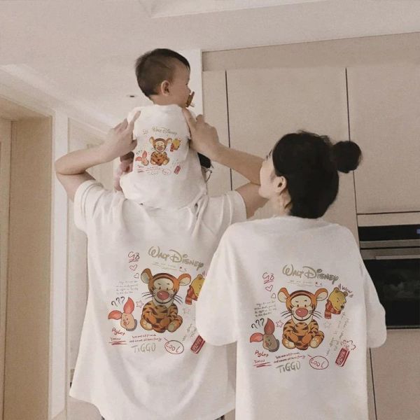 純棉跳跳虎親子裝 