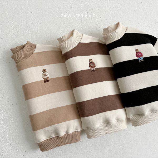 VIVID 韓國小熊刺繡上衣 