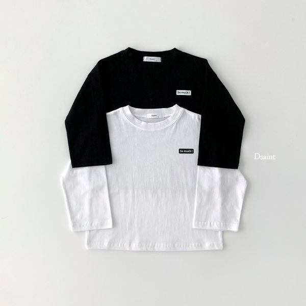 DSAINT  長袖薄棉T 
