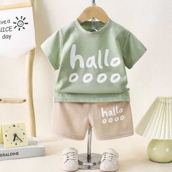 韓版YA笑臉休閒套裝 