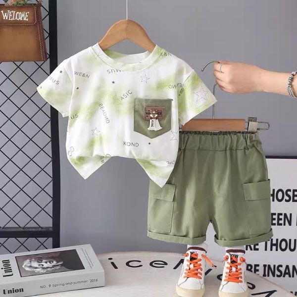 暈染星星短袖套裝 