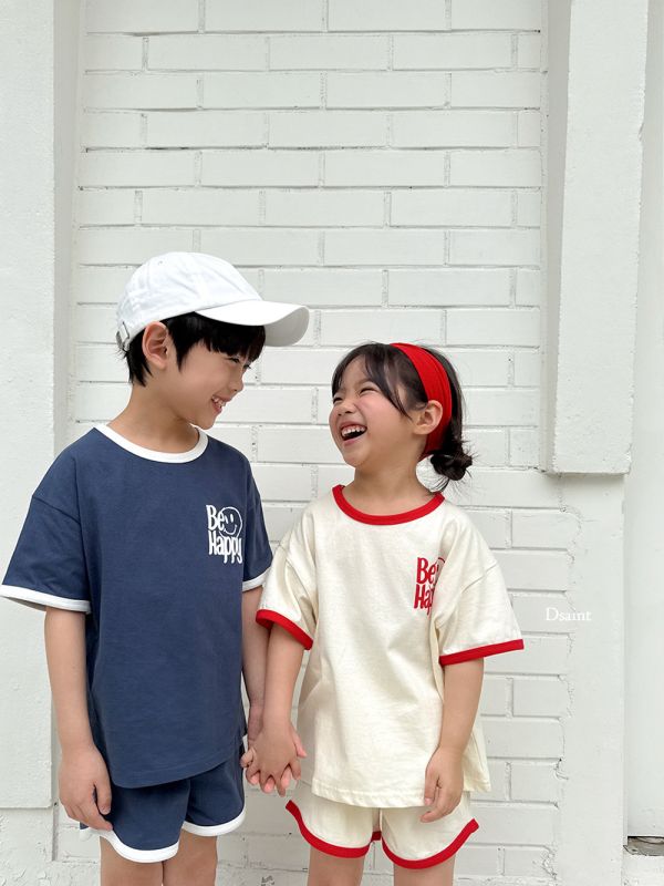 DSAINT 笑臉跳色套裝 