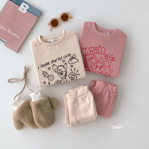 Disney×DSAINT 小鹿斑比Marie聯名套裝 