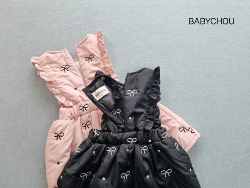 BABYCHOU蝴蝶結連身裙 