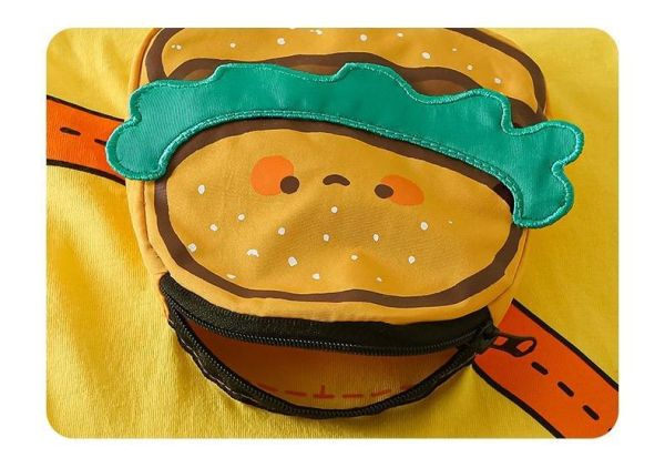 純棉繽紛小包食物短T 