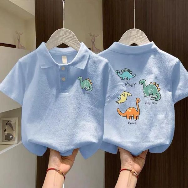 純棉雙面恐龍短袖T 