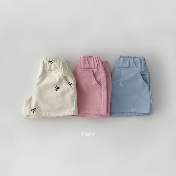 DSAINT 蝴蝶結短褲 