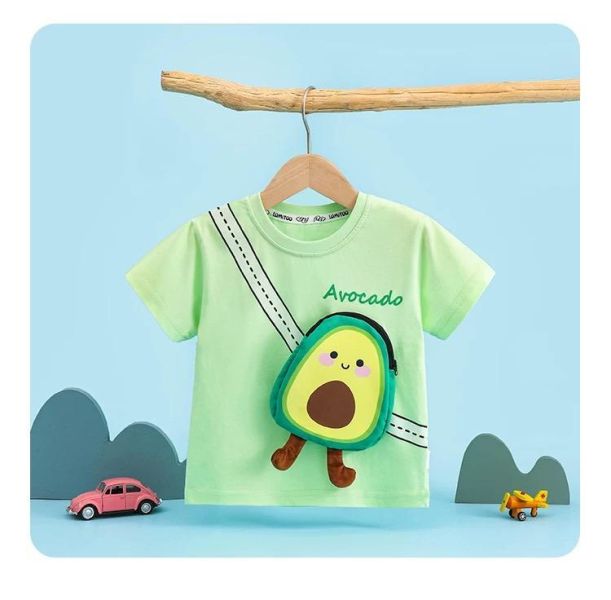 純棉立體水果短T 