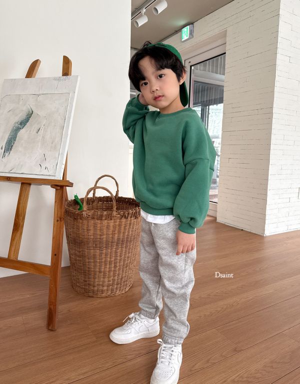 DSAINT 微刷毛束口棉褲 