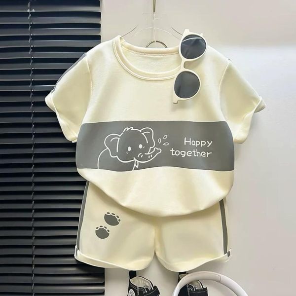 韓版動物休閒套裝 