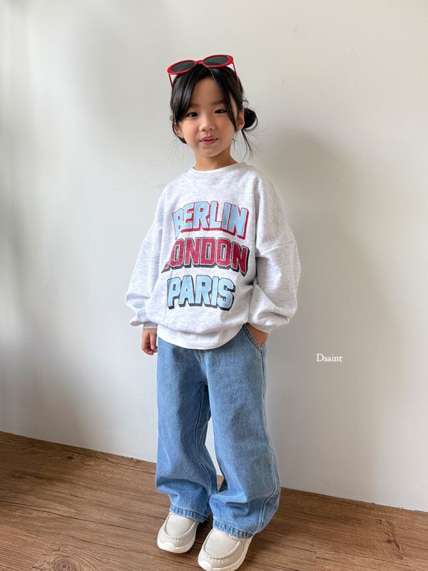 DSAINT  直筒牛仔褲 