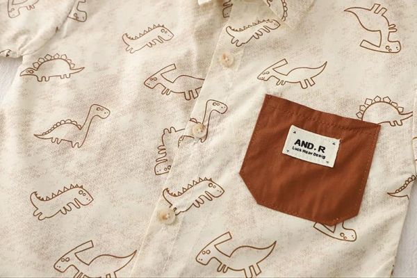 恐龍襯衫三件組套裝 