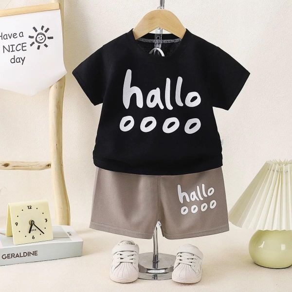 韓版YA笑臉休閒套裝 