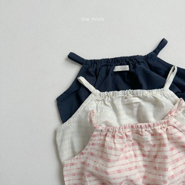 MINI ROBE 棉麻挖肩套裝 