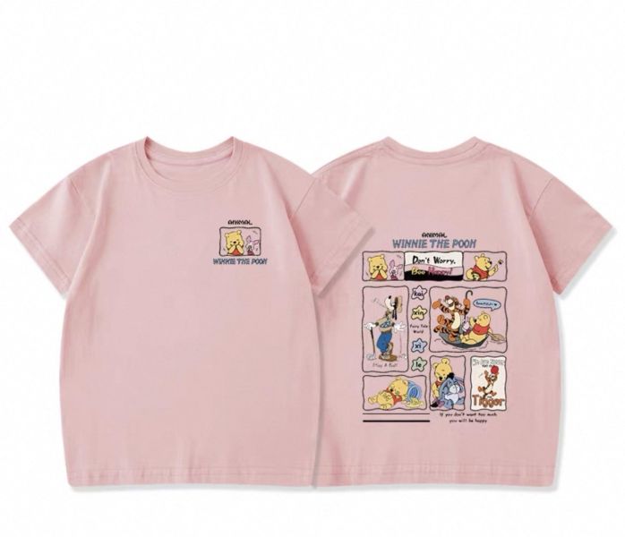 純棉雙面維尼好朋友親子裝 