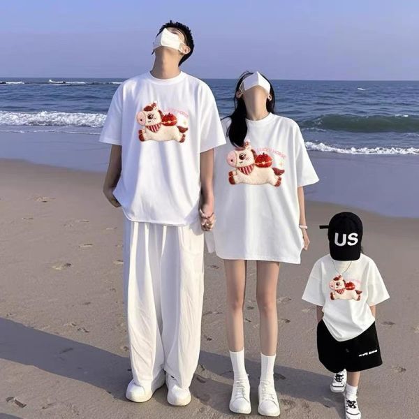 純棉馬上有禮親子裝 