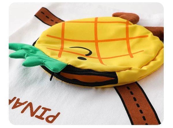 純棉立體水果短T 