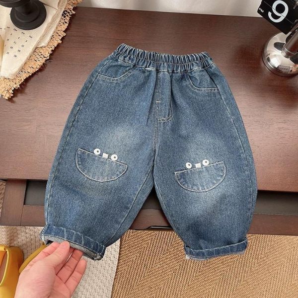 大眼睛牛仔褲 
