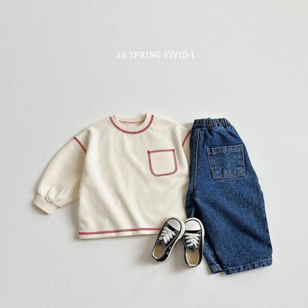 正韓-立體縫線口袋短褲套裝(VIVID) 