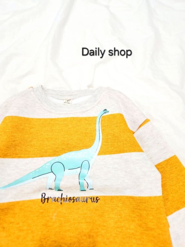 DAILY SHOP 微絨恐龍上衣 