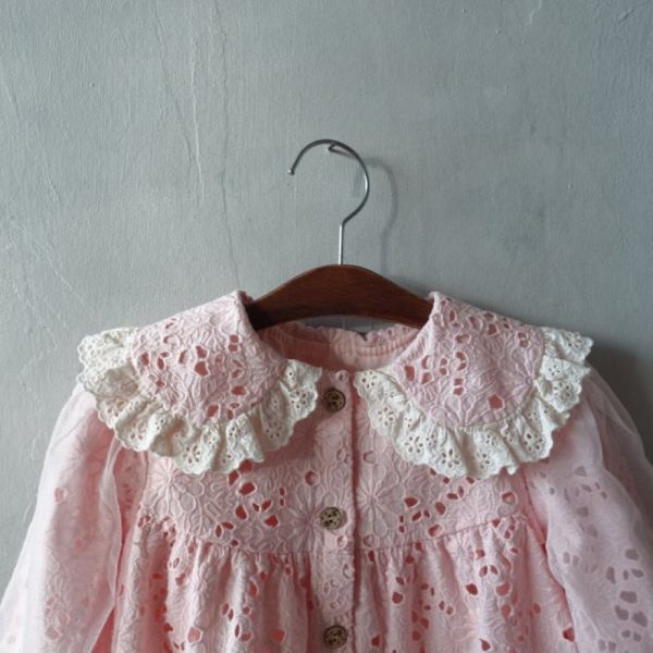 PUDDING 刺繡洋裝 
