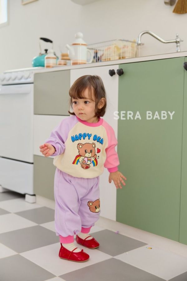 Sera 彩虹熊拚色套裝 
